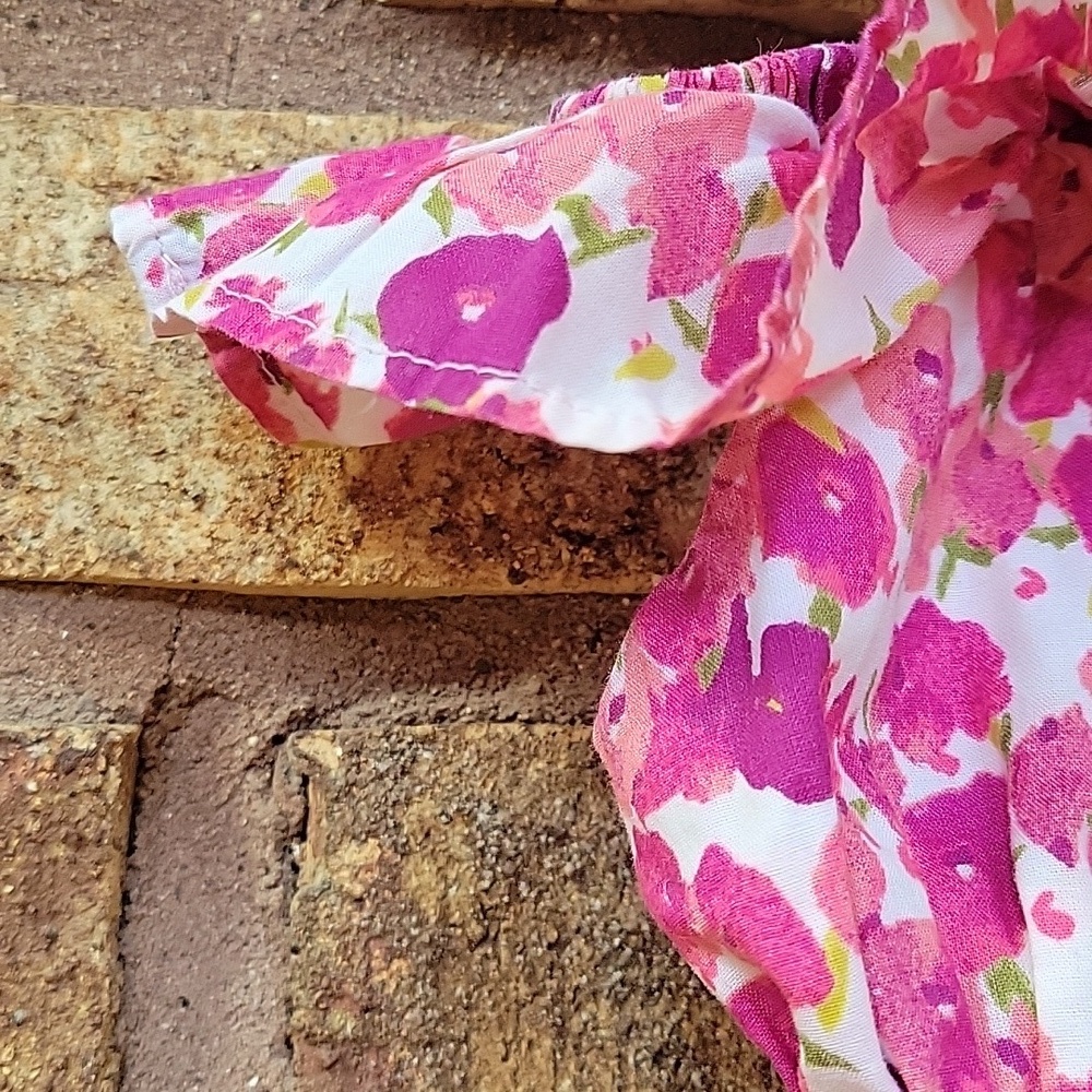 Baby Gap Floral Pink Kids Dress SIZE 2T - Picture 3 of 7